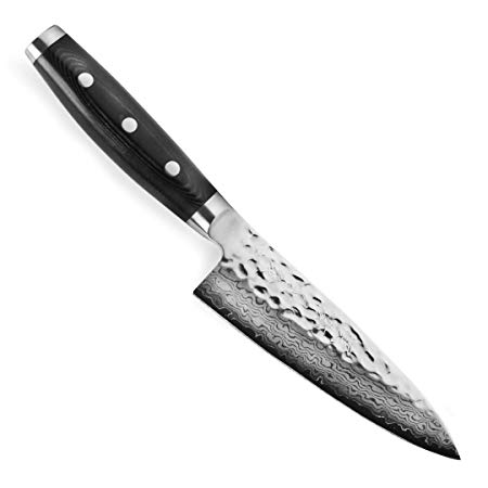 Enso HD 6" Chef's Knife - Made in Japan - VG10 Hammered Damascus Stainless Steel