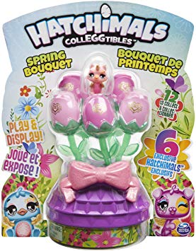 Hatchimals CollEGGtibles, Spring Bouquet with 6 Exclusive CollEGGtibles (Style May Vary), for Kids Aged 5 and Up, Multicolor