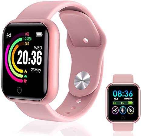 Smart Watch,Smart Watches with Blood Pressure,Blood Oxygen Monitor,Fitness Tracker with Heart Rate Monitor,with Pedometer Activity Fitness Watch for Women/Men,Fitness Smartwatch for Android/IOS Phones