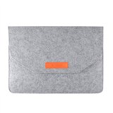 Swees 12 Inch Apple New Macbook Ultrabook Wool Felt Carrying Laptop Notebook Sleeve Bag for 12 Apple New Macbook with Retina  Gray