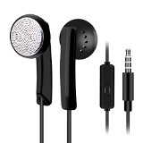Earphones NOOT PRODUCTS Classic ND-T35 Premium Earbuds with Mic Stereo Headphones  Earphone - Made for iPhone  iPod  iPad  Android Smartphone  Tablets  MP3 Players - 24 Month Warranty Black