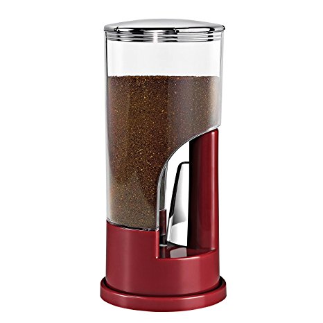 Zevro KCH-06078 Indispensable Coffee Dispenser, Red - 1/2 Pound