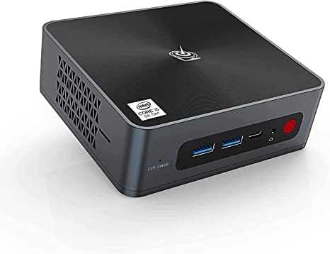 Beelink SEi8 Mini PC 8th Generation Intel i5-8259U Processor up to 3.8GHz Windows 10 Pro Mini Computer with 16G/500GB M.2 NVME SSD,Supports 6MB Smart Cache,4K@60Hz Dual HDMI,WIFI6,BT5.0.