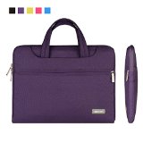 Qishare 116 12 Purple Tablet  Laptop  Chromebook  Macbook Ultrabook Multi-functional Business Briefcase Sleeve Pouch Messenger Case Tote Bag Cover with Handle and Carrying Strap for Acer  Asus  Dell  Fujitsu  Lenovo  Hp  Samsung  Sony  Toshiba Computer Suitable for Studentscomputer Workerwomenmenladiesgirlsboysteens Design Purple 116-12