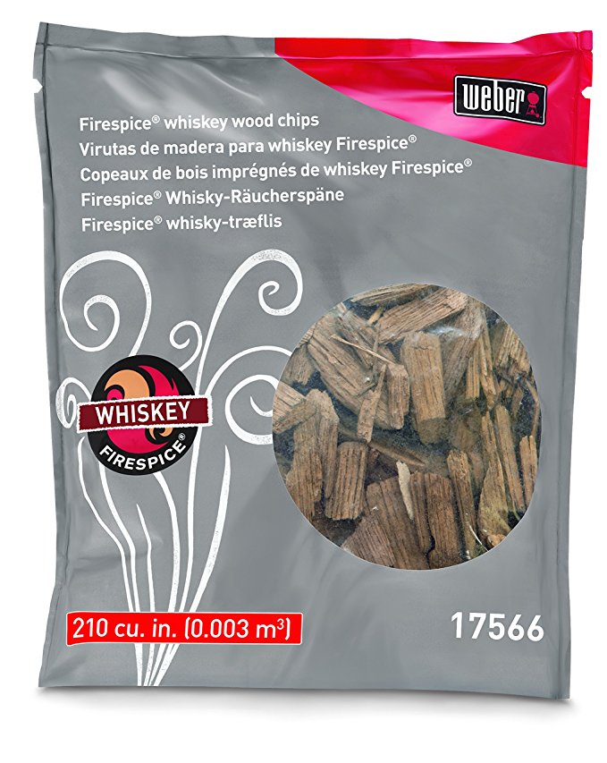 Weber-Stephen Products 17566 Natural Organic Whiskey Wood Chip, 3 lb