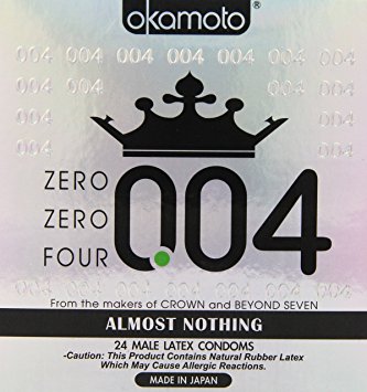 Okamoto 0.04 Zero Zero Four Condoms 24 pack