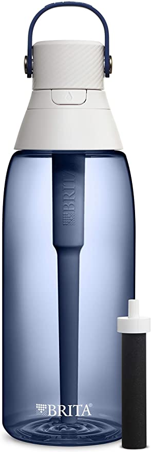 Brita 36485 Premium Filtering Bottle, 36 ounce, Night Sky