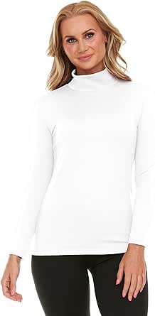 Thermajane Long Sleeve Thermal Shirts for Women Cold Weather, Womens Thermal Underwear Tops, Base Layer Women Thermal