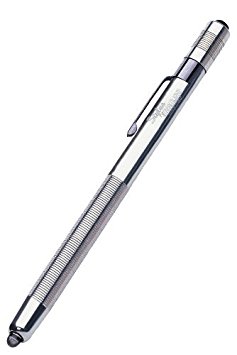 Streamlight 65016 Stylus 3-AAAA LED Pen Light, Silver with Bright Blue Beam, 6-1/4-Inch