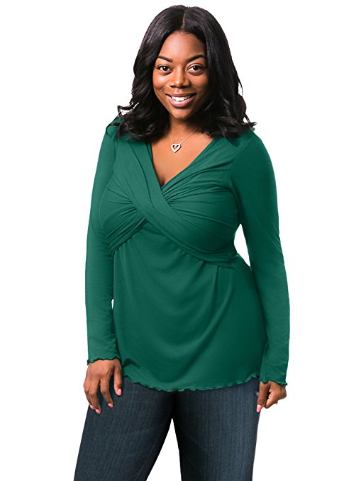 Kindred Bravely The Davy Ultra Soft Maternity & Nursing Long Sleeve Top