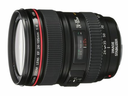 Canon EF 24-105mm f/4 L IS USM Lens for Canon EOS SLR Cameras