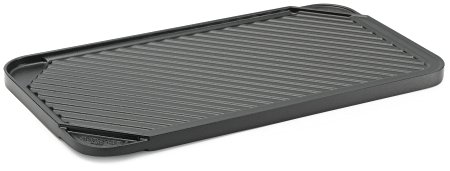 Chef's Design 20-Inch Double Burner Reversible Grill/Griddle