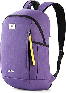 SKYSPER Small Backpack 20L Hiking Backpack Lightweight Travel Daypack for Women Men(Purple)