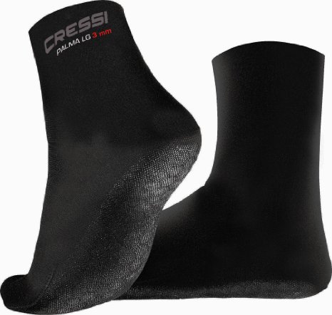 Cressi 3mm Palma LG Socks With Grip