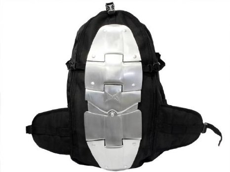 TMS® Motorcycle Aluminum Armor Riding Backpack Back/Spine Protector Street Dirt Bike