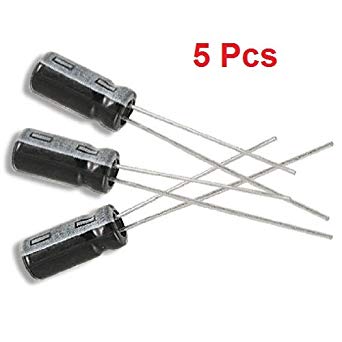 E-Projects B-0001-K14 Radial Electrolytic Capacitor, 2200uF, 25V, 105 C (Pack of 5)