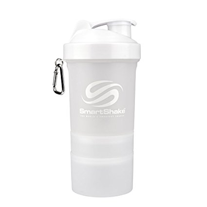 SmartShake 600ml Neon White Shaker