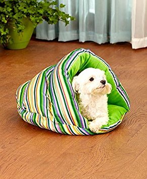 Fashion Stripe Pet Cuddlers Green