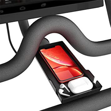 Crostice for Peloton Phone Holder, Upgraded Cell Phone Holder for Peloton Bike & Bike , Tablet holder for Ipad, Stand for Ipad, Accessorise for Peloton