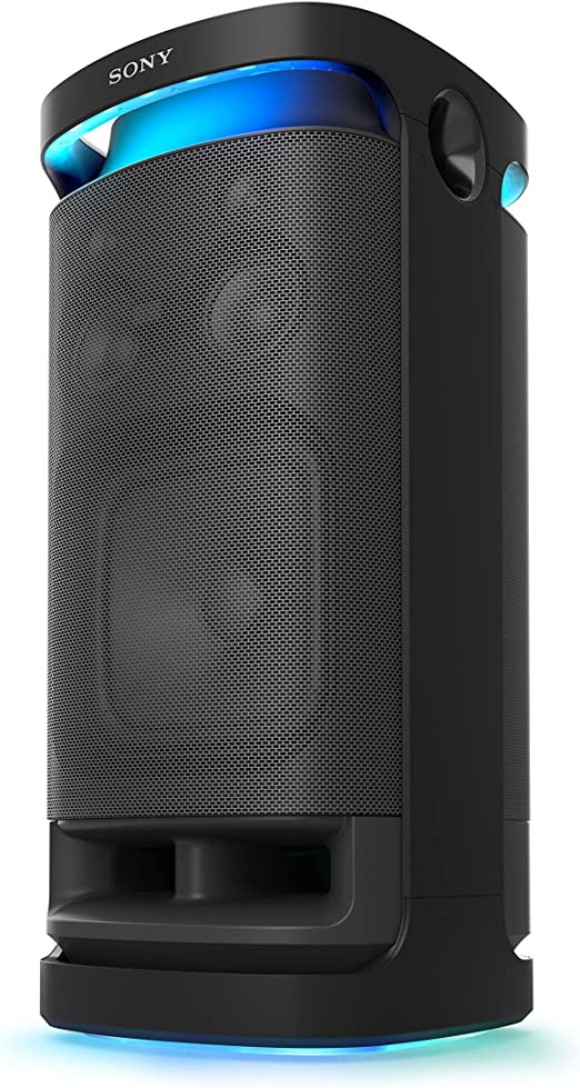 Sony SRS-XV900 X-Series Wireless Portable-Bluetooth-Karaoke Party-Speaker with 25 Hour-Battery, Built-in Handle and Wheels, Omnidirectional-Sound and Lights - NEW