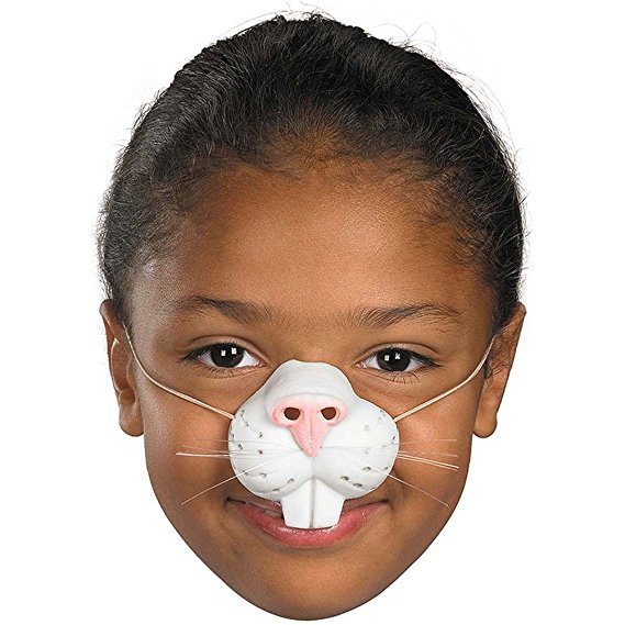 Bunny Costume Nose - Perfect for Rabbit and Bunny Costumes!