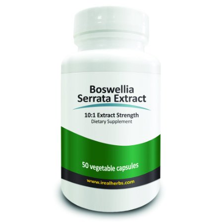 Boswellia Serrata Extract - 700mg X Boswellia Serrata Extract 101 Equal to 7000 Mg of Pure Boswellia Serrata - Anti-inflammatory and Joint Support - 700mg X 50 Vegan Capsules