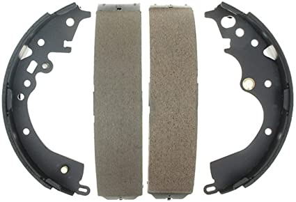 ACDelco 17871B Professional Bonded Rear Drum Brake Shoe Set