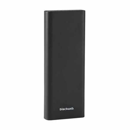 Blackweb™ 20K Powerbank 2 USB Ports and 1 Micro USB Port with Charging Cable