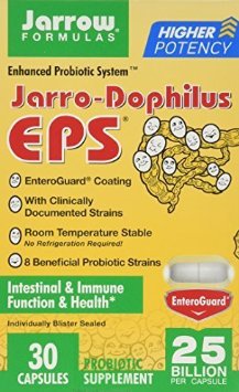 Jarrow Jarro-Dophilus EPS 25 Billion per Caspules 30 Vegetarain Capsules by Jarrow Formulas