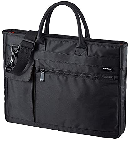 SANWA 15.6-inch Laptop Computer & Tablet Bag, Expandable Business Briefcases with Organizer, Shoulder Bag with Strap, Lightweight Handbag, Compatible with MacBook Dell Lenovo Notebook, for Men / Women