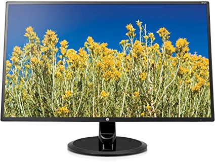 HP 24-inch FHD IPS Monitor with Tilt Adjustment and Anti-glare Panel (24yh, Black) (Renewed)