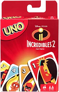 UNO Incredibles 2 Card Game