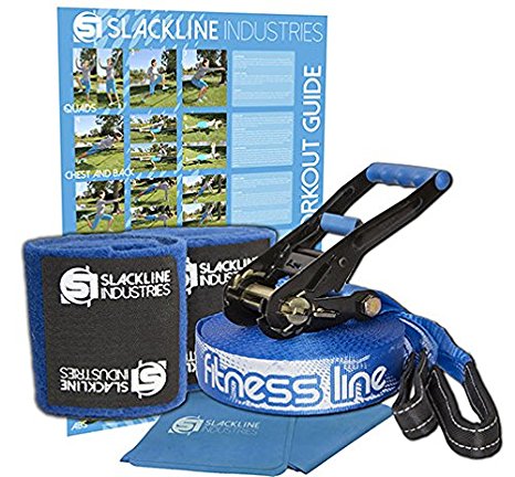 Slackline Industries 50 Foot Fitness Line Kit