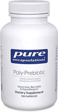 Pure Encapsulations Poly-Prebiotic | Prebiotic Blend to Support The Microbiome and GI Health | 120 Capsules*