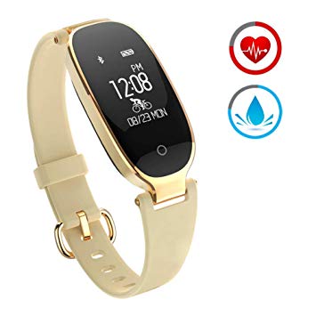 ZKCREATION Fitness Tracker Activity Watch and Heart Rate Monitor Waterproof Touch Screen Smart Bracelet for Women Men Kids with Sleep Monitor Pedometer Step Calorie Counter for Android and iOS