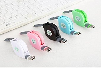 (1pc)"Earldom latest 2 in1 extension USB cable sync data charging for Samsung/Iphone/Xiaomi/Sony/Huawei etc (Green)