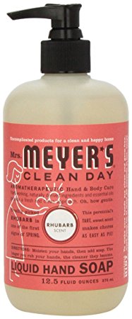 Mrs. Meyer's Clean Day Liquid Hand Soap, Rhubarb, 12.5 Oz