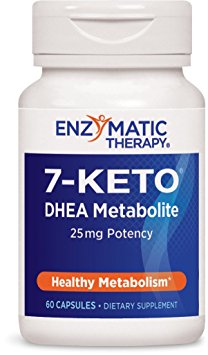 Enzymatic Therapy 7-KETO, Dhea metabolite, 60 Capsules