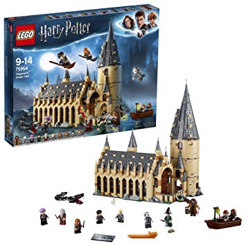 LEGO 75954 Harry Potter Hogwarts Great Hall Toy, Wizarding World Fan Gift, Building Sets for Kids