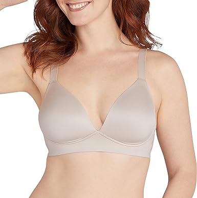 Bali Women's Comfort Revolution Soft Touch Perfect T-Shirt Wirefree Bra Df3460