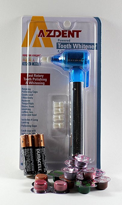 Azdent Tooth Polisher   14 Cups Qartz Assorted Coarse Grit Professional Tooth Polish