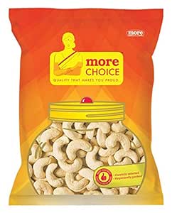 More Dry Fruits - Superior Cashew Whole 320, 500g Pouch