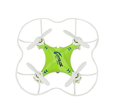 GPTOYS F8 RC Nano Quadcopter Mini Drone Toy 2.4G 4CH 6-Axis Gyro with 3D 360 Degree Rotating for Children Kids Beginners - Green
