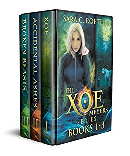 Xoe Meyers Trilogy: Books 1-3: Xoe, Accidental Ashes, and Broken Beasts (Xoe Meyers Young Adult Fantasy/Horror Series Book 0)