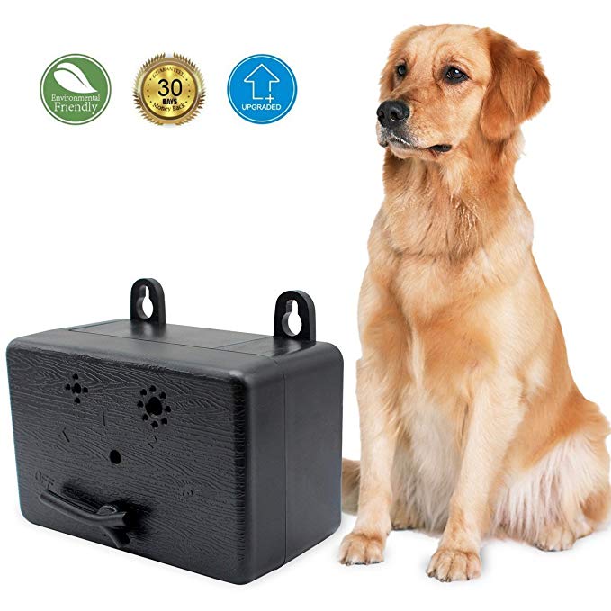 Cypropid 2018 Upgraded Ultrasonic Anti Barking Deterrents New Outdoor Training Tool, Safe for Small/Medium/Large Dogs and Other Pets/Plant/Human, Portable Size