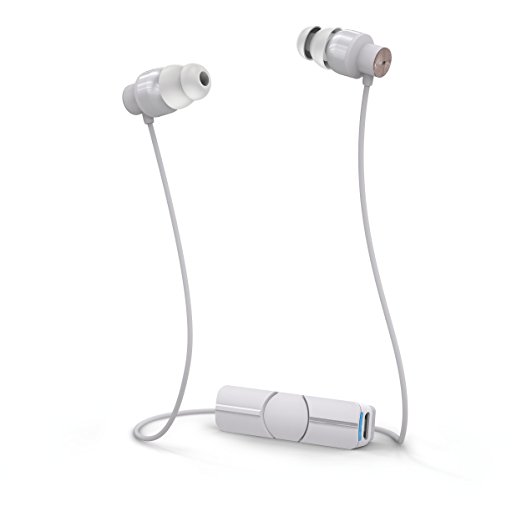 iFrogz Audio - Impulse Wireless Bluetooth Universal Headphones - White / Rose Gold