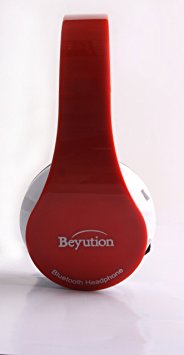 XMAS Gift---New Beyution@brand Red color smart Wireless Bluetooth Headphone---for all Tablet MID, Smart Cell phone and all bluetooth device
