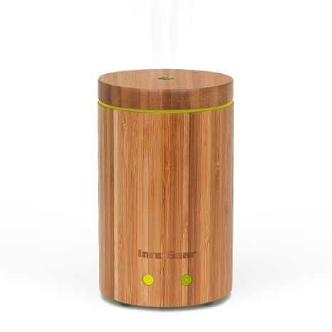 InnoGear® Real Bamboo Essential Oil Diffuser with Waterless Auto Shut-off