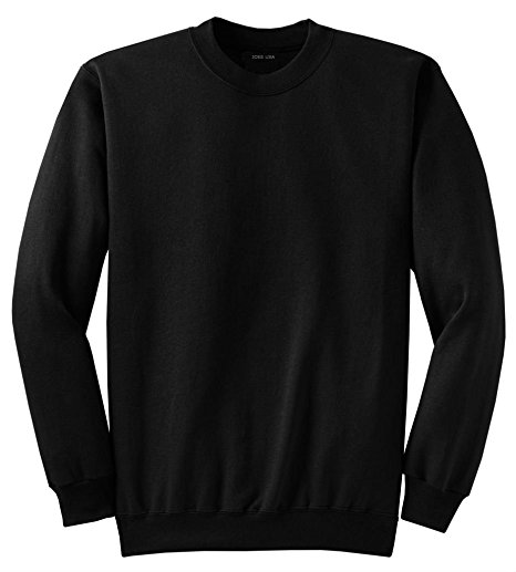 Joe's USA - Men's Big and Tall Ultimate Crewneck Sweatshirts in 20 Colors