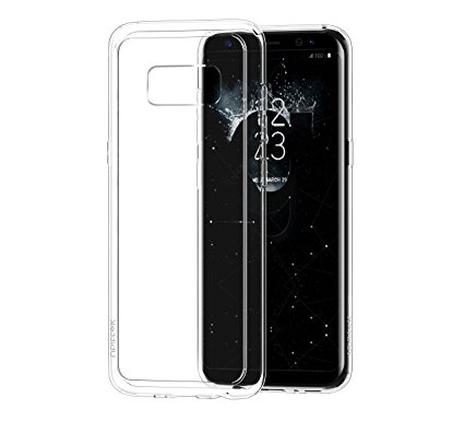 Galaxy S8  Case, Crystal Clear Shockproof Hard PC and TPU Bumper Case, Scratch Resistant and Premium Clarity Cover by Ubittek for Samsung Galaxy S8 Plus 2017